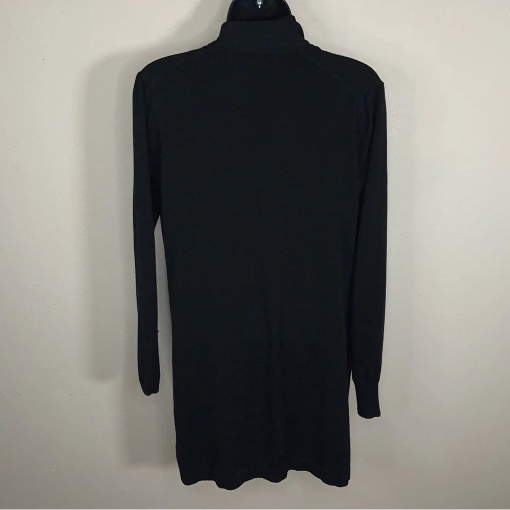 SMALL ESPERANZA BLACK CARDIGAN SWEATER LONG SLEEVE CLASSIC